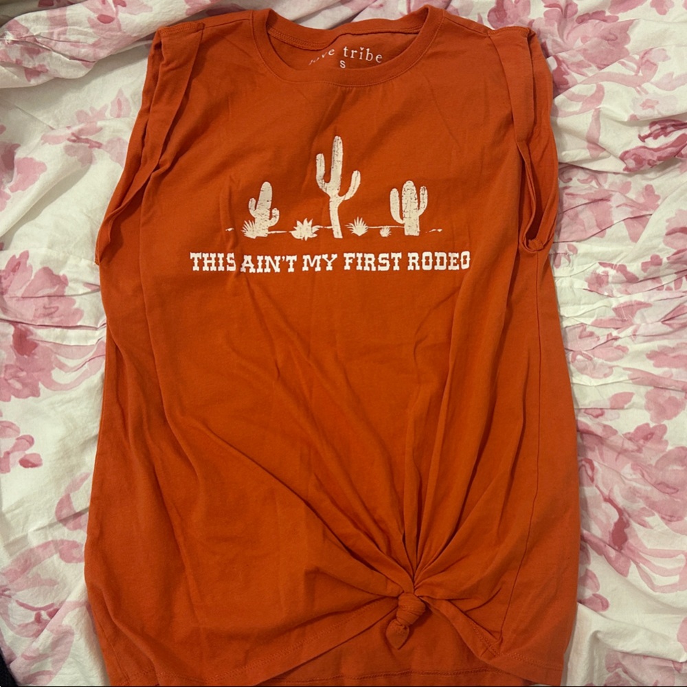 Love Tribe Orange Tee